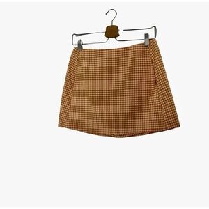 Urban‎ Outfitters Gingham Mini Skirt Size Small